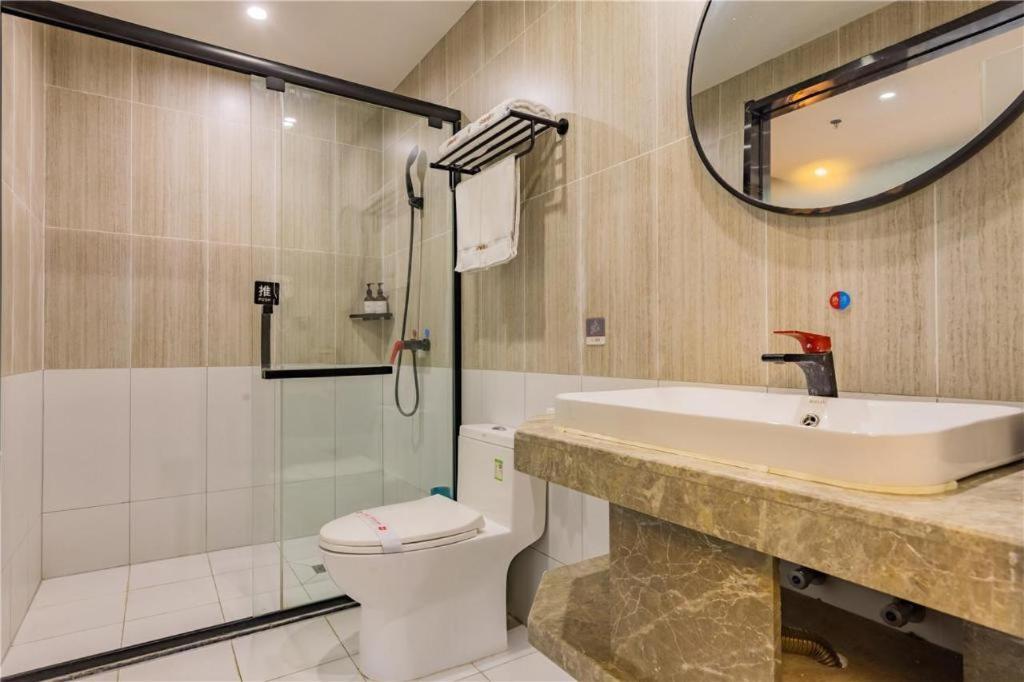 Thank Inn Hotel Hubei Wuhan Caidian Zhong Fa Xincheng Tongji Exterior foto