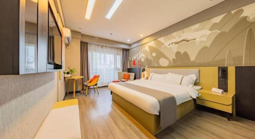 Thank Inn Hotel Hubei Wuhan Caidian Zhong Fa Xincheng Tongji Exterior foto