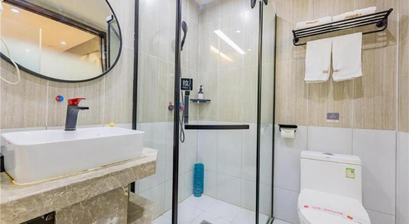 Thank Inn Hotel Hubei Wuhan Caidian Zhong Fa Xincheng Tongji Exterior foto